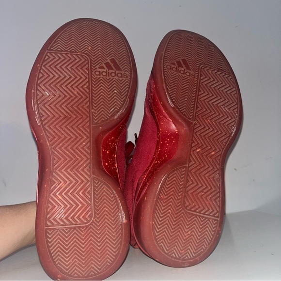 adidas Mens Pro Next 2019 Shoes Basketball size 10 red and orange - Picture 7 of 8